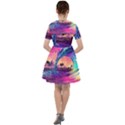 Retro Wave Ocean Sailor Dress View2