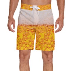 Beer Texture Drinks Texture Men s Beach Shorts