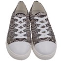 Mandala Circles Drawing Pattern Men s Low Top Canvas Sneakers View1