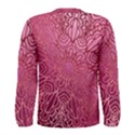 Pink Mandala Glitter Bohemian Girly Glitter Men s Long Sleeve Tee View2