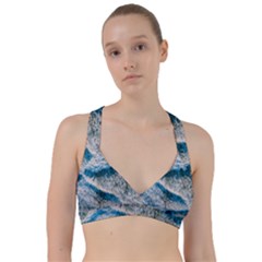 Waves Wave Nature Beach Sweetheart Sports Bra