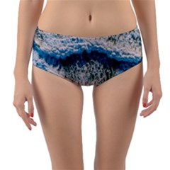 Waves Wave Nature Beach Reversible Mid-waist Bikini Bottoms by uniart180623