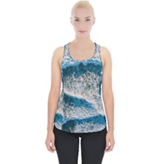 Waves Wave Nature Beach Piece Up Tank Top