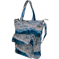 Waves Wave Nature Beach Shoulder Tote Bag by uniart180623