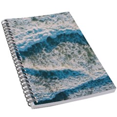 Waves Wave Nature Beach 5 5  X 8 5  Notebook