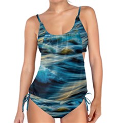 Waves Abstract Waves Abstract Tankini Set by uniart180623