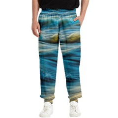 Waves Abstract Waves Abstract Men s Elastic Waist Pants by uniart180623