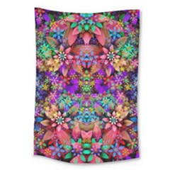 Flower Patterns Abstract Pattern Digital Art Large Tapestry