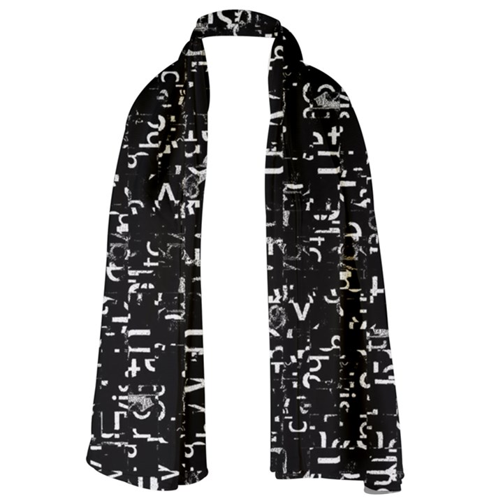 Abstract Secred Code Lightweight Scarf 