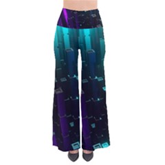 Abstract Building City 3d So Vintage Palazzo Pants by uniart180623