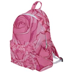 Pink Roses Pattern Floral Patterns The Plain Backpack by uniart180623