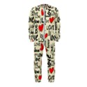 Love Abstract Background Textures Creative Grunge OnePiece Jumpsuit (Kids) View1