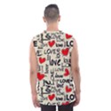 Love Abstract Background Textures Creative Grunge Men s Basketball Tank Top View2