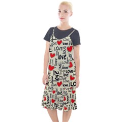 Love Abstract Background Textures Creative Grunge Camis Fishtail Dress by uniart180623