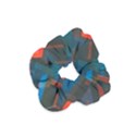 Minimalist Abstract Shaping Abstract Digital Art Velvet Scrunchie View1