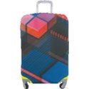 Minimalist Abstract Shaping Abstract Digital Art Luggage Cover (Large) View1