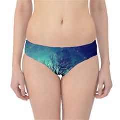 Tree Abstract Field Galaxy Night Nature Hipster Bikini Bottoms by uniart180623