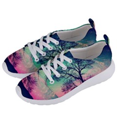 Tree Abstract Field Galaxy Night Nature Women s Lightweight Sports Shoes by uniart180623