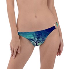 Tree Abstract Field Galaxy Night Nature Ring Detail Bikini Bottoms by uniart180623