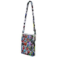 Graffiti Art Cartoon Comic Multi Function Travel Bag by uniart180623