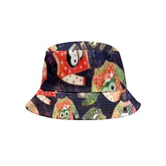 Ugly Christmas Inside Out Bucket Hat (kids) by uniart180623