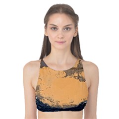 Waves Aesthetic Ocean Retro Sea Vintage Tank Bikini Top