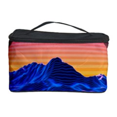 Sun Ultra Artistic 3d Illustration Sunset Cosmetic Storage Case by uniart180623