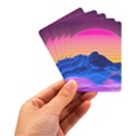 Sun Ultra Artistic 3d Illustration Sunset Playing Cards Single Design (Rectangle) with Custom Box View3