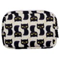 Black Cats And Dots Koteto Cat Pattern Kitty Make Up Pouch (Small) View2