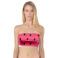 Watermelon Fruit Pattern Bandeau Top by uniart180623