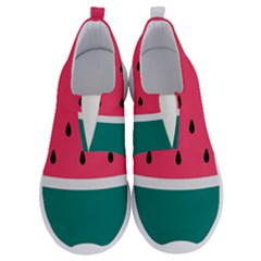 Watermelon Fruit Pattern No Lace Lightweight Shoes by uniart180623