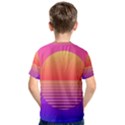 Sunset Summer Time Kids  Cotton Tee View2