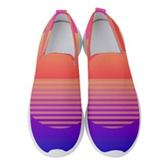 Sunset Summer Time Women s Slip On Sneakers by uniart180623