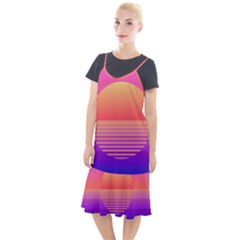 Sunset Summer Time Camis Fishtail Dress by uniart180623