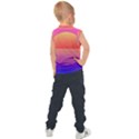 Sunset Summer Time Kids  Sport Tank Top View2