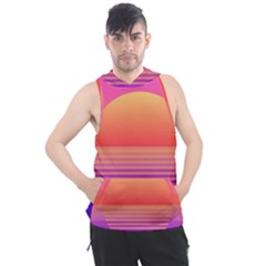 Sunset Summer Time Men s Sleeveless Hoodie by uniart180623