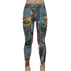 Fictional Character Cartoons Classic Yoga Leggings by uniart180623