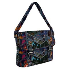 Fictional Character Cartoons Buckle Messenger Bag by uniart180623