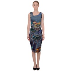 Fictional Character Cartoons Sleeveless Pencil Dress by uniart180623