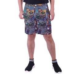 Fictional Character Cartoons Men s Pocket Shorts by uniart180623