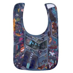 Fictional Character Cartoons Baby Bib by uniart180623