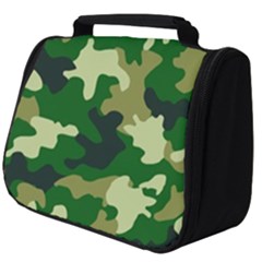 Green Military Background Camouflage Full Print Travel Pouch (big) by uniart180623