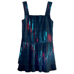 Flag Patterns On Forex Charts Kids  Layered Skirt Swimsuit by uniart180623