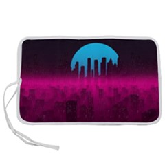 Futuristic Cityscape Pen Storage Case (l) by uniart180623