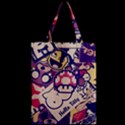 Retro Cartoon Titty Parody Zipper Classic Tote Bag View2