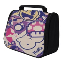 Retro Cartoon Titty Parody Full Print Travel Pouch (small) by uniart180623