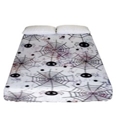 Creepy Spider Fitted Sheet (king Size) by uniart180623