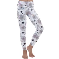 Creepy Spider Kids  Lightweight Velour Classic Yoga Leggings by uniart180623