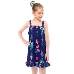 Flowers Pattern Bouquets Colorful Kids  Overall Dress by uniart180623