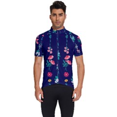 Flowers Pattern Bouquets Colorful Men s Short Sleeve Cycling Jersey by uniart180623